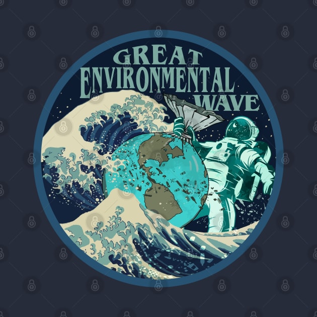 Great Environmental Wave by Jitterfly