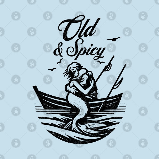 Old & Spicy - Mermaid and Fisherman by Blended Designs