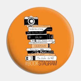 Bookstagram Orange Pin