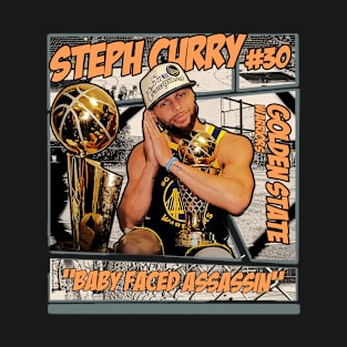 Steph Curry \\\ Retro Classic Comics T-Shirt