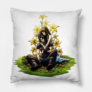 Fantasy love couple Pillow