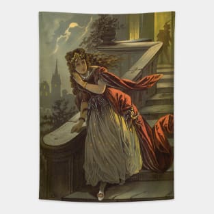 Vintage Fairy Tales, Cinderella by Carl Offterdinger Tapestry