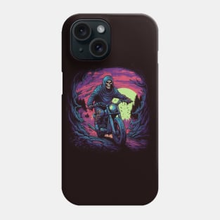 Epic Grim Reaper Motorcycle Phone Case