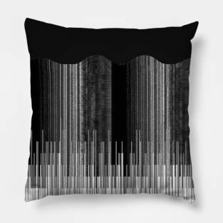 expressionism waves Pillow