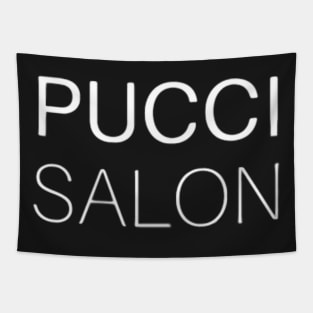 Pucci Salon logo Tapestry