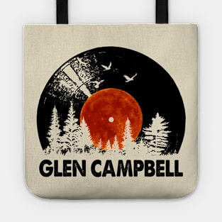 Campbell Name Record Music Forest Gift Tote