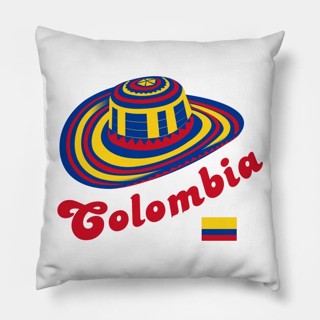 Sombrero vueltiao - colombian hat - Sombrero Vueltiao - Pillow