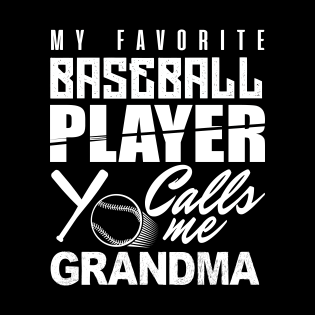 'My Favorite Player Calls Me Grandma' Balls Gift by ourwackyhome