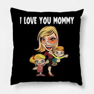 I love You Mommy Mothers Day Pillow