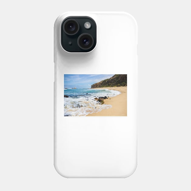 Fingal Beach, Cape Schanck, Mornington Peninsula, Victoria, Australia. Phone Case by VickiWalsh