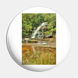 Somersby Falls .. with grass Pin