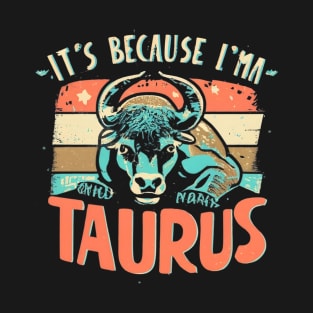 Taurus Horoscope Oasis: Zodiac Sunshine Escape T-Shirt