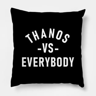 Thanos vs Everybody Pillow