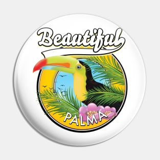 Beautiful Palma logo Pin