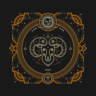 Aries Sacred Symbol T-Shirt