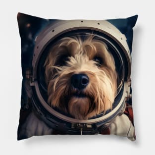 Astro Dog - Soft Coated Wheaten Terrier Pillow