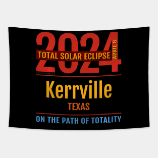 Kerrville Texas Tx Total Solar Eclipse 2024 4 Tapestry