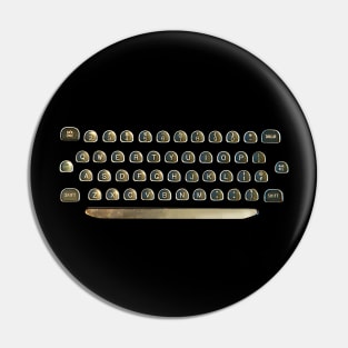 Text the Old Fashioned Way! Old Typewriter Keyboard Pin