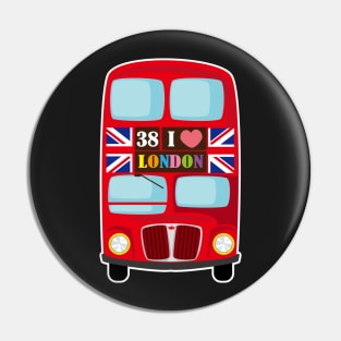 I love london Pin