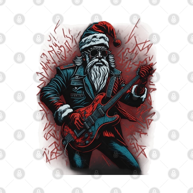 Guitar Santa by MZeeDesigns