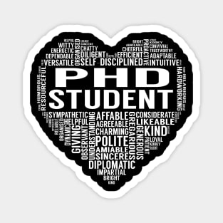 Phd Student Heart Magnet