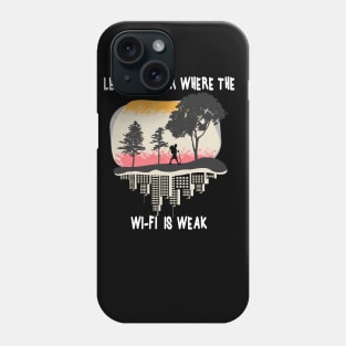 Wanderer Shirt Design Phone Case