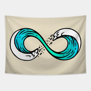 Endless Summer Infinity Wave Tapestry