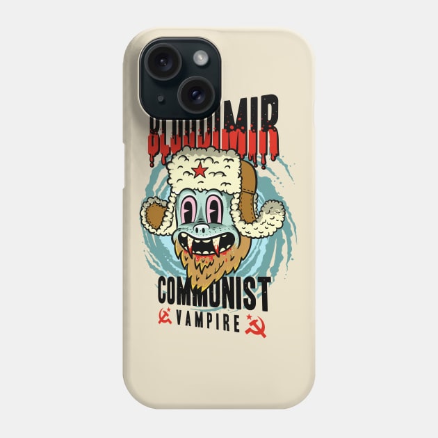 Vampire Bloodimir Phone Case by OsFrontis