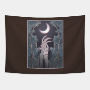 Moon Prayer [Original Art] Tapestry