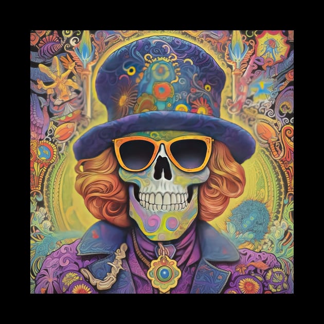 The Psychedelic Undead Mad Hatter by seantwisted