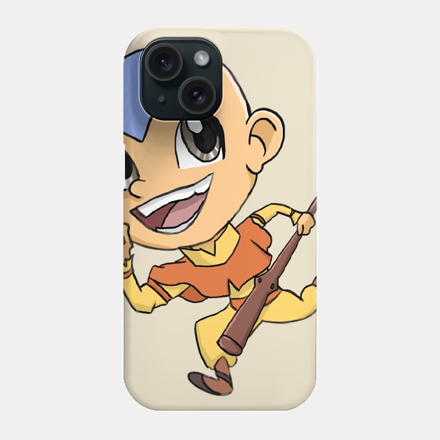 Aang Chibi Phone Case by Sarenity