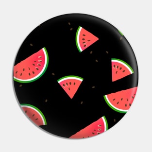 Whimsical Watermelon Delight - Cartoon Fruit Pin