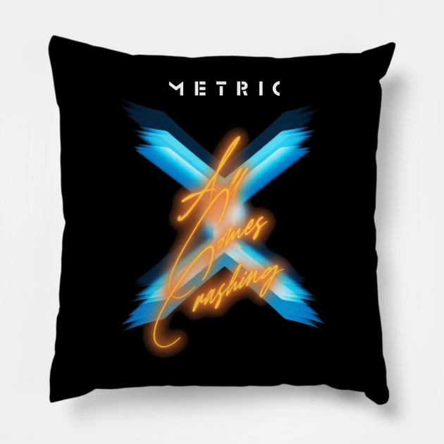 METRIC BAND Pillow by Kurasaki