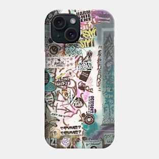 Graffiti Street Stickers Style NYC Urban Tags Phone Case