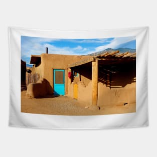 Taos Pueblo Study 7 Tapestry