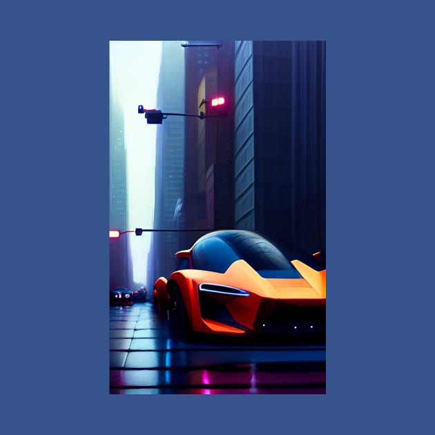 Futuristic car by Gaspar Avila