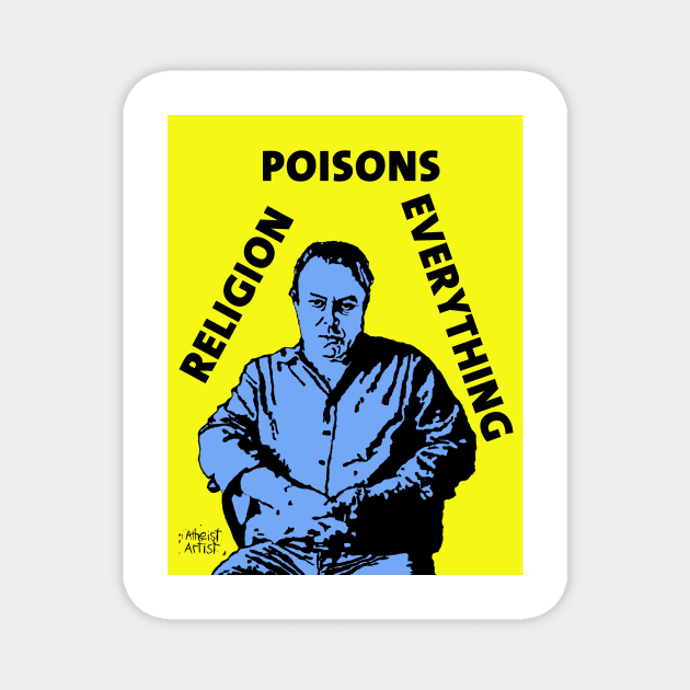 Christopher Hitchens Poison Magnet by DJVYEATES