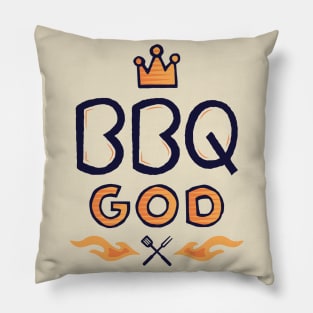 BBQ God Pillow