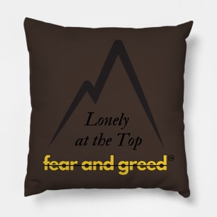 Lonely at the Top Pillow