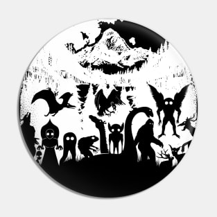 Cryptid Creatures Pin