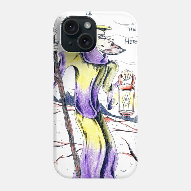 The Hermit Phone Case by azbaelus