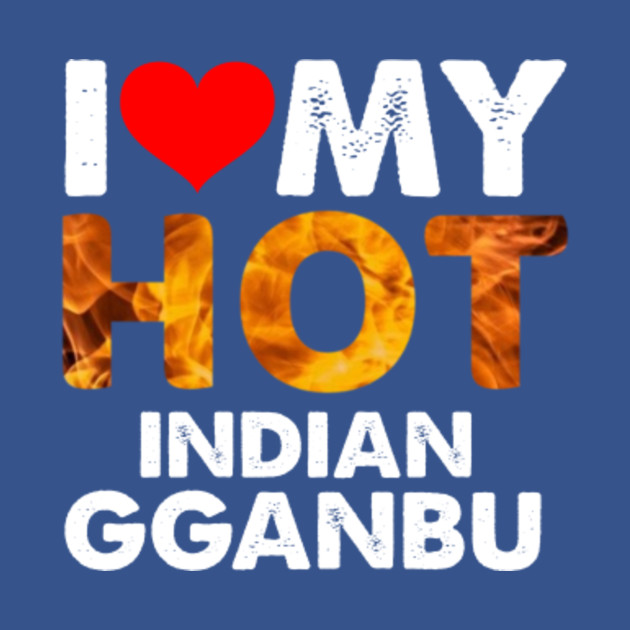 Discover I Heart My Hot Indian Gganbu for BFFs Friends - Indian - T-Shirt