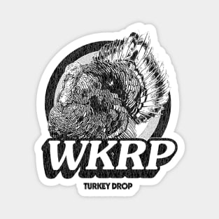 wkrp turkey drop Vintage Magnet