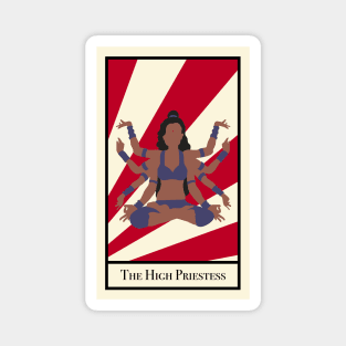 The High Priestess - The Circus Tarot Magnet