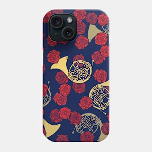 French Horn Roses Phone Case