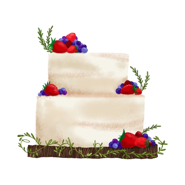 Naked Cake by Fernanda Campos