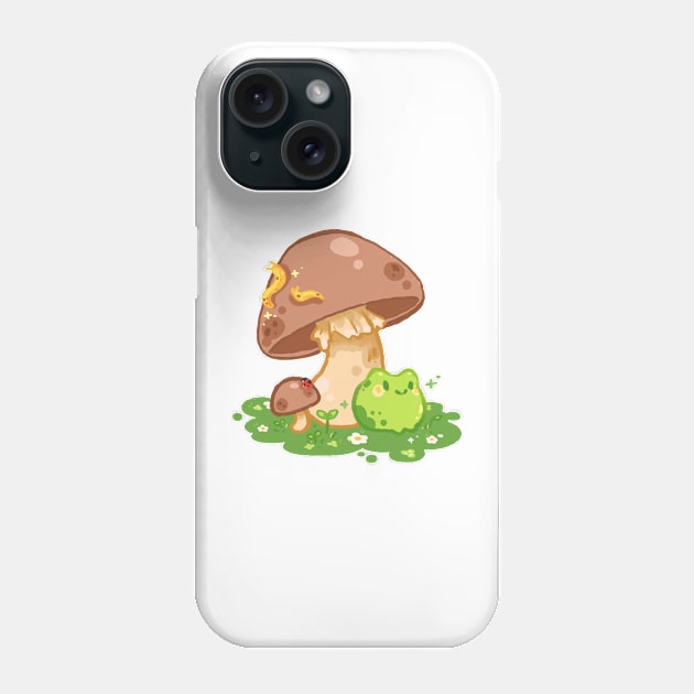 Mushroom Froggie Phone Case by Stars&Sprinkles