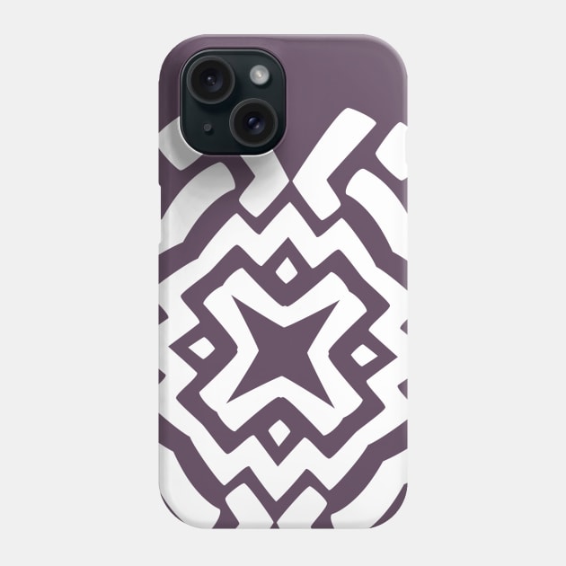 abstract kaleidoscope art Phone Case by Mzfakha