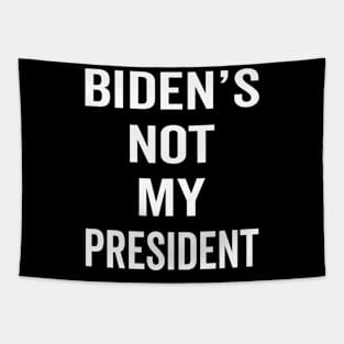 Biden Is Not My President Tapestry