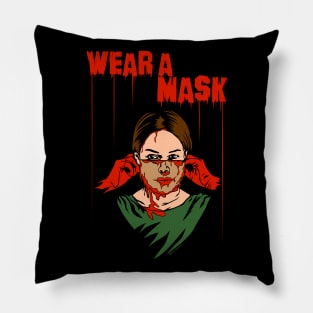 Wear a Mask Pillow